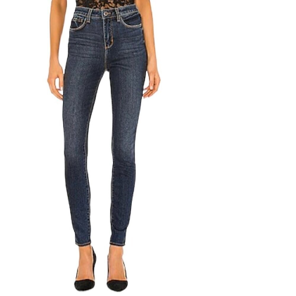 NWT L'AGENCE Margot High Rise Skinny Jean in Fleetwood - Size 25